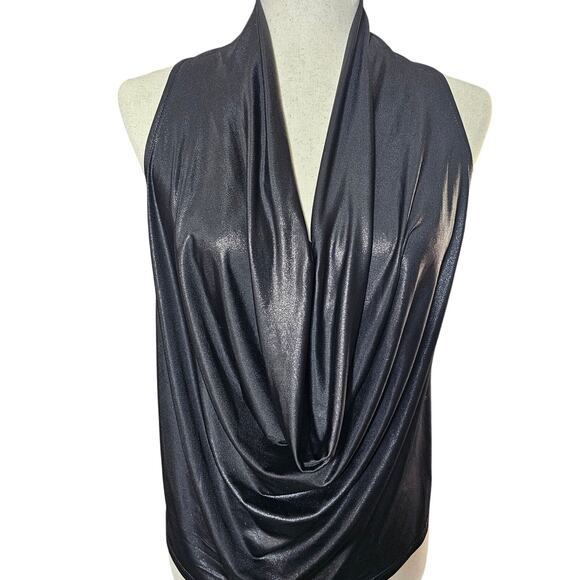 MCM Black Sleeveless Top - Perfect for a Chic Night Out - Picture 5 of 5